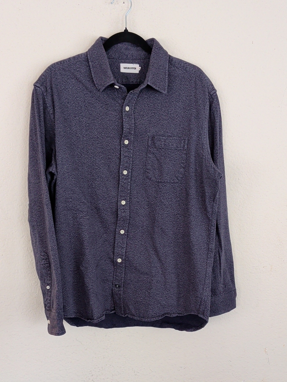 Taylor Stitch Navy Salt & Pepper 44 Shirt
